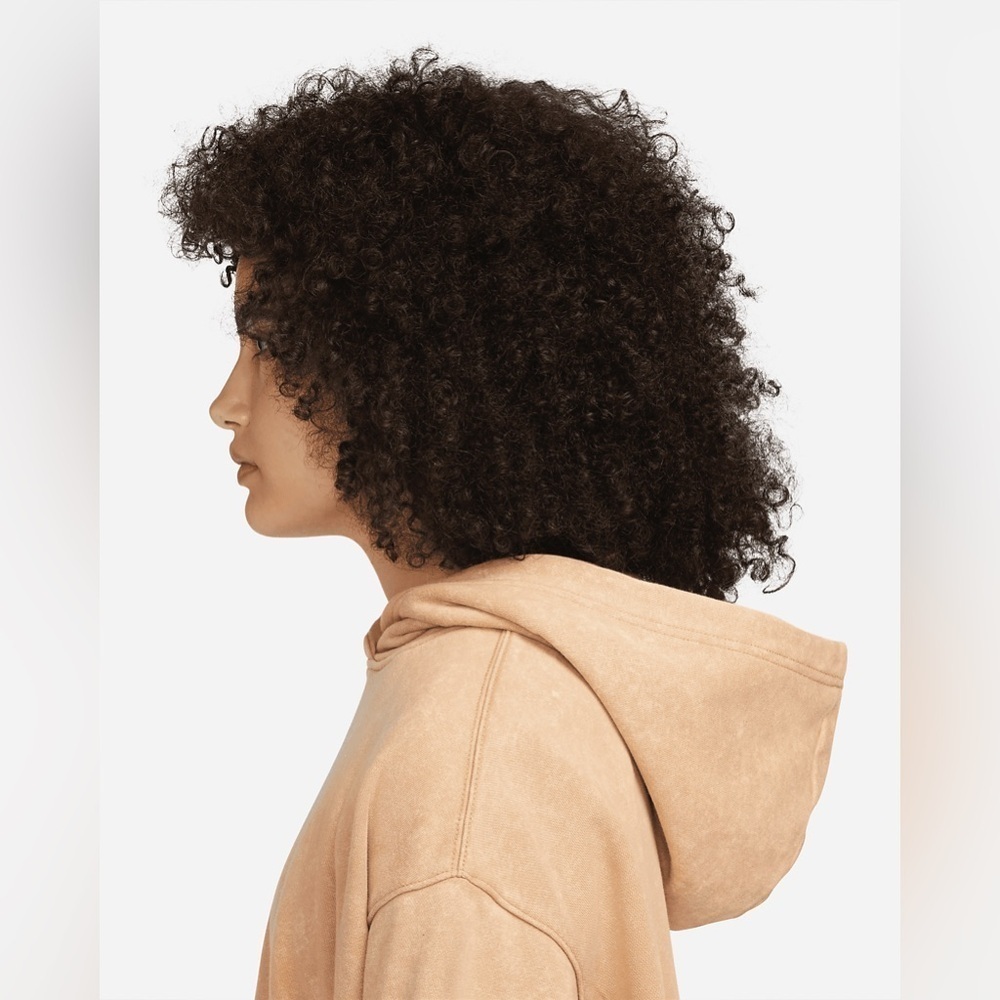 Nike Sportswear Essential Washed Fleece Oversized Hoodie Sweatshirt Women’s XS - Picture 10 of 12
